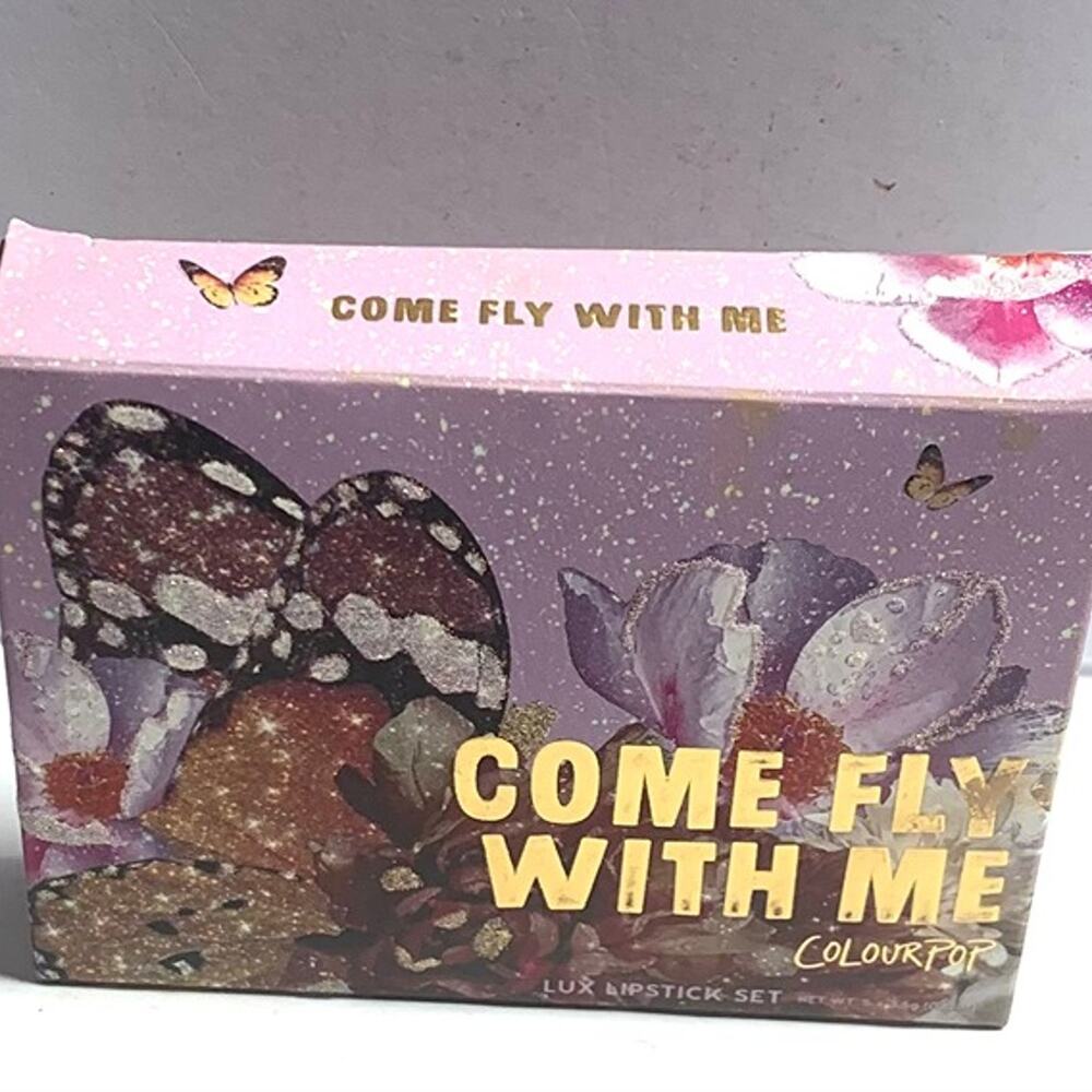 ColourPop Come Fly With Me Lux Lipstick Set